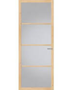 houten deur staal look op maat