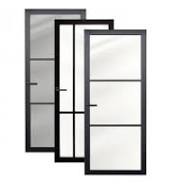 moderne deuren met glas