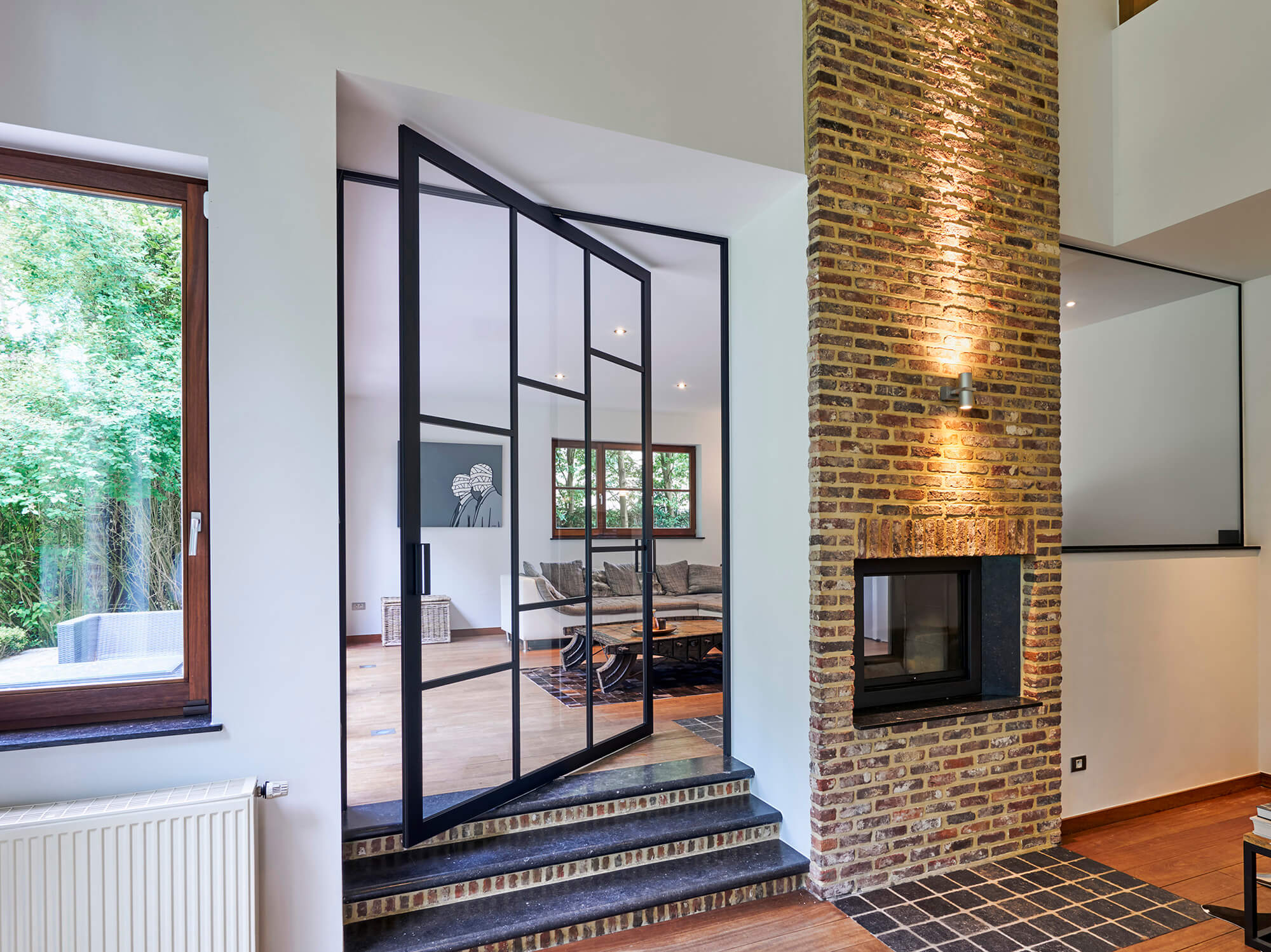 binnendeur met glas op maat