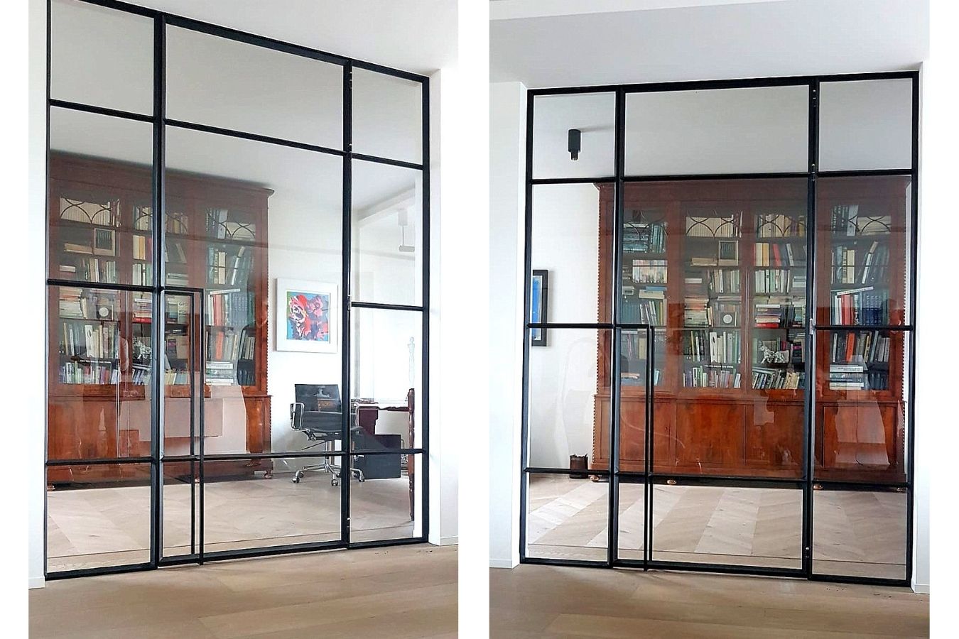 look a like stalen deur