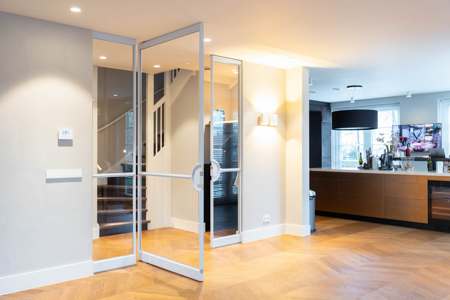 stalen binnendeur wit