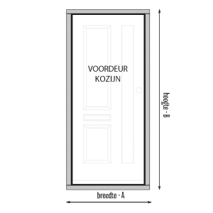 binnendeur kozijn hout