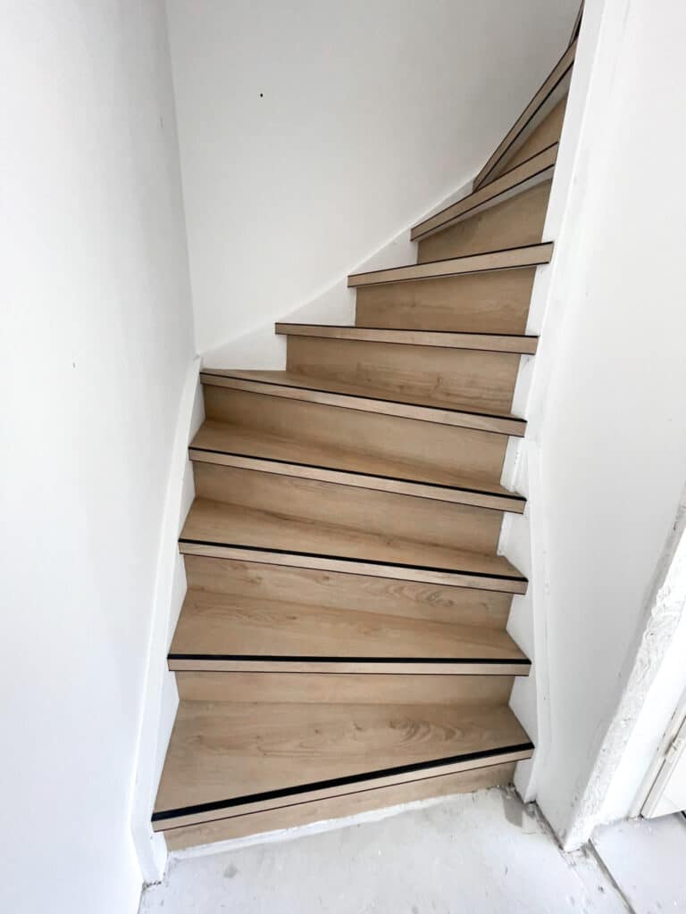 trap renoveren met pvc