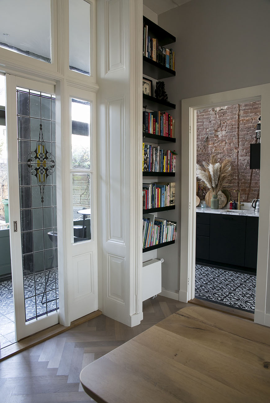 stalen woonkamer deur