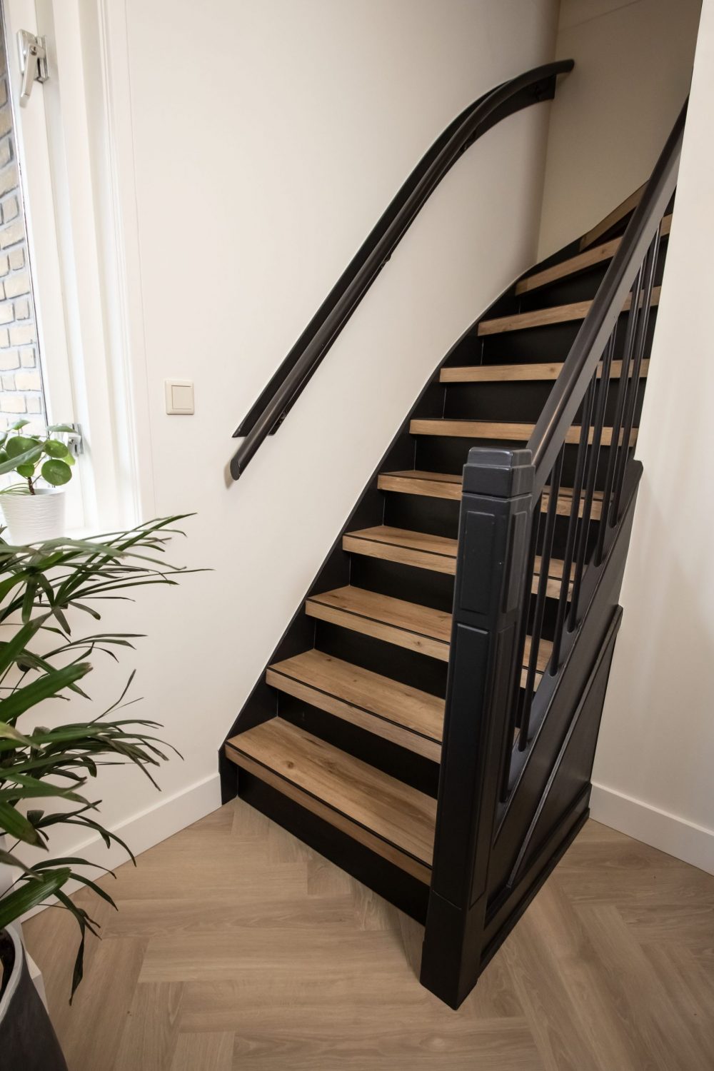 trap renoveren met pvc