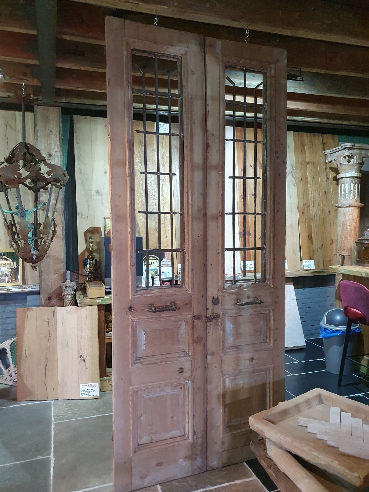 oude dubbele deuren