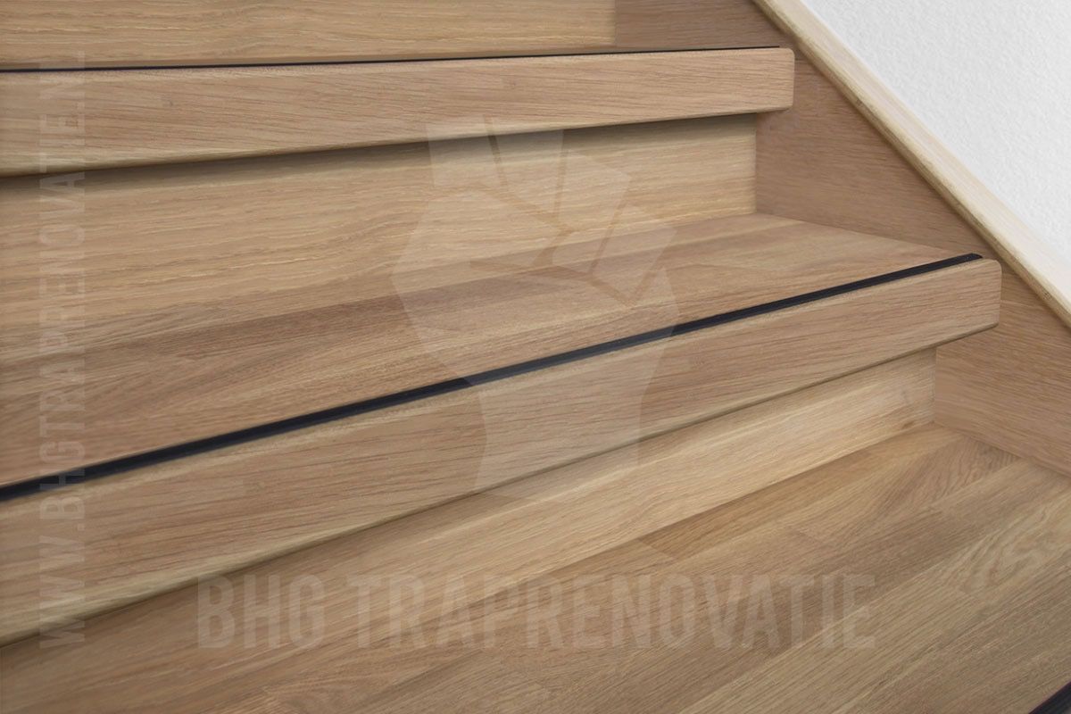 eiken traptreden renovatie
