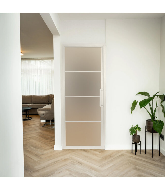 witte binnendeur glas