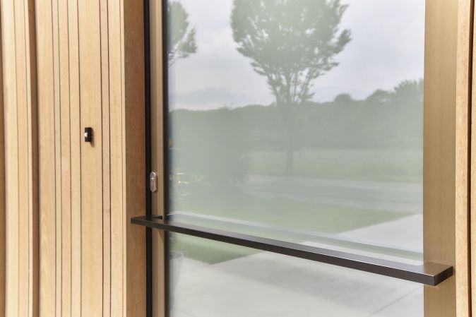 houten ramen met aluminium bekleding